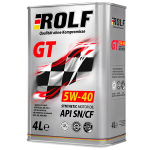 Масло Rolf GT 5W40 4л синт. 322229